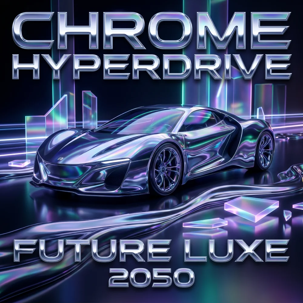 Chrome Metallic Futurism